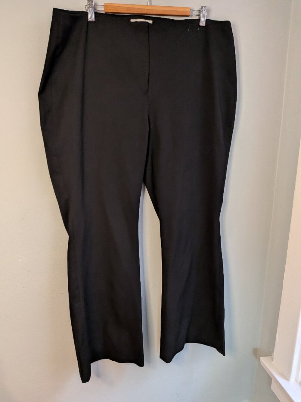 Abercrombie & Fitch Dress Pants Womens 35 20 Curve Love Black Bootcut